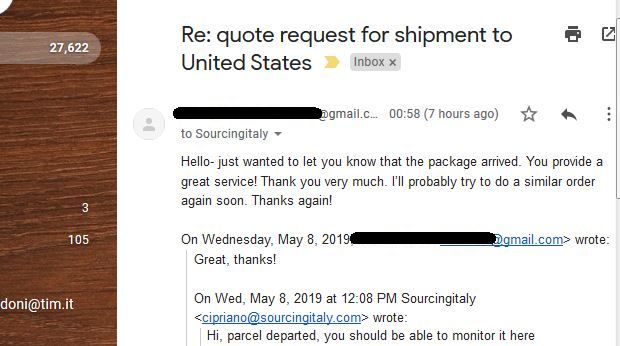 Sourcingitaly Reviews 165
